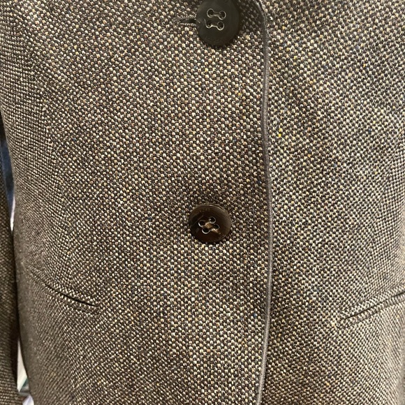 Escada Blazer - Brown Tweed - Size 44 - Picture 4 of 7
